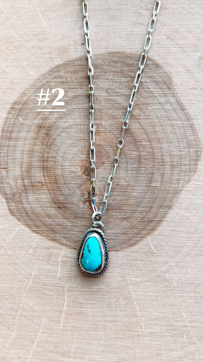 Dainty Turquoise Necklace