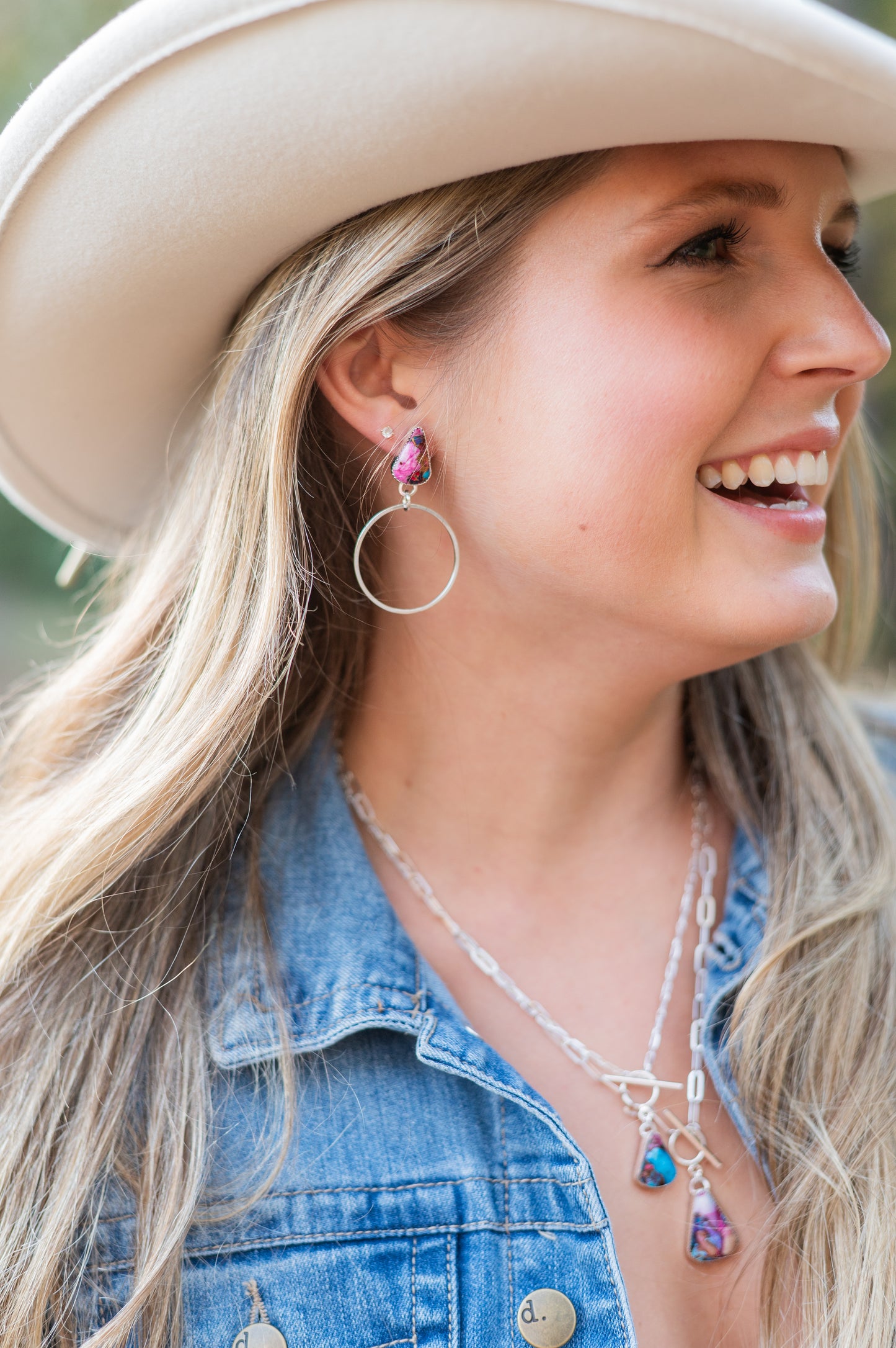 Spiny Oyster Toggle Necklace