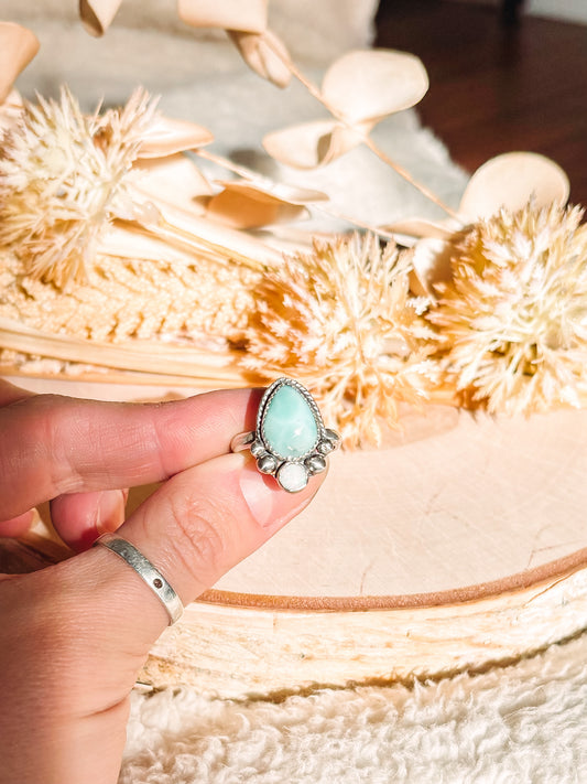 Larimar Statement Ring