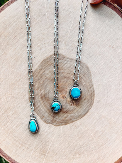 Dainty Turquoise Necklace