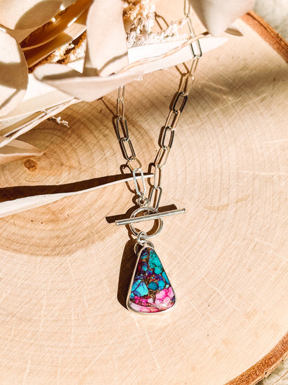 Spiny Oyster Toggle Necklace #1