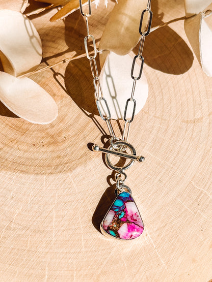 Spiny Oyster Toggle Necklace #2