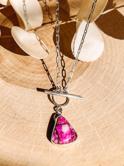 Spiny Oyster Toggle Necklace #4